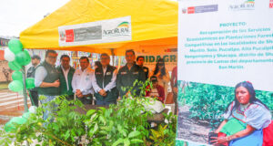 MIDAGRI lanza proyecto para recuperar ecosistemas y bosques que fortalecerá la agricultura en San Martín