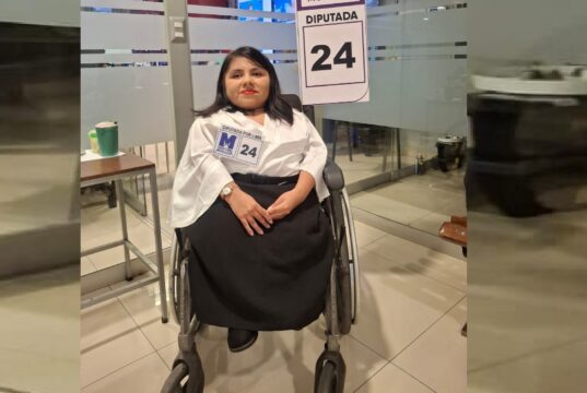 Congresista Patricia Chirinos es denunciada por usar la discapacidad como objeto de campaña