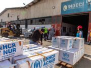 ACNUR dona 45 toneladas de ayuda a INDECI para responder más rápido ante desastres