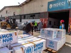 ACNUR dona 45 toneladas de ayuda a INDECI para responder más rápido ante desastres