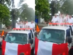 Iquitos: pobladores lanzan globazo en la cara a Keiko Fujimori(VIDEO)
