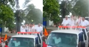 Iquitos: pobladores lanzan globazo en la cara a Keiko Fujimori(VIDEO)