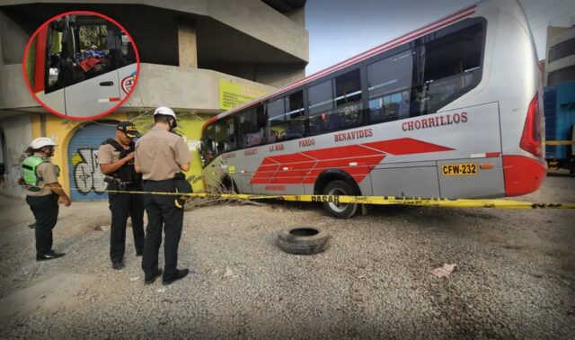 Ruta sangrienta en el transporte