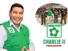 Charlie Carrasco: «Alguien debe morir por su patria, y acá está el soldado del pueblo»