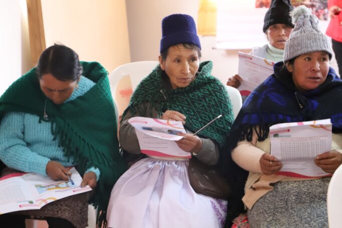 Más de 250 mujeres de zonas rurales inician alfabetización en los Tambos del Midis