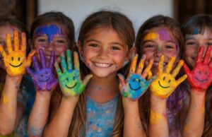 Más de 200 niños de zonas vulnerables de Lima participan en concurso de pintura