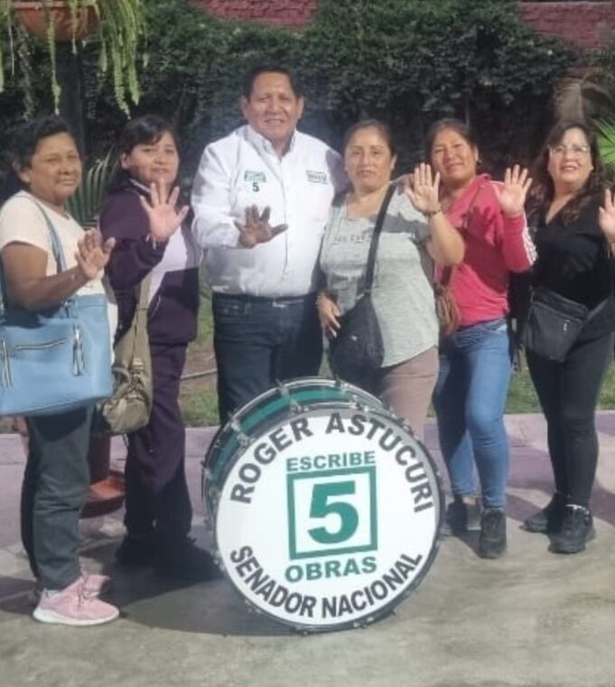 «Seré la voz de los que menos tienen», dice candidato Roger Astucuri del partido Obras