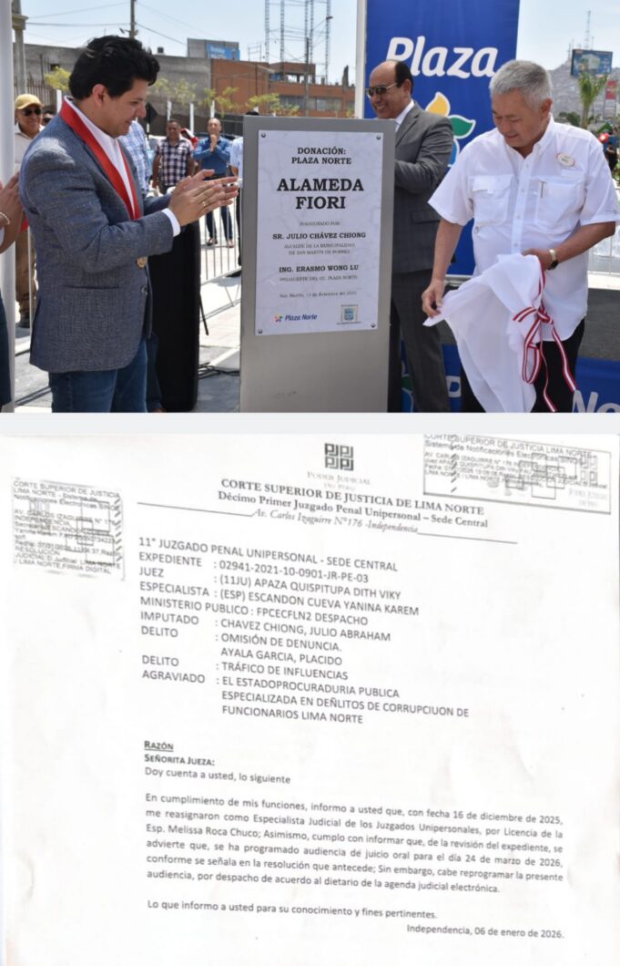 Justicia procesa a exalcalde de SMP Julio Chávez