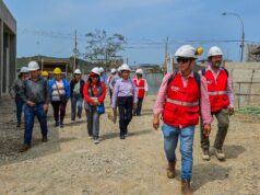 Minedu: I. E. 166 Karol Wojtyla registra 56% de avance y refuerza trabajos para su culminación en junio