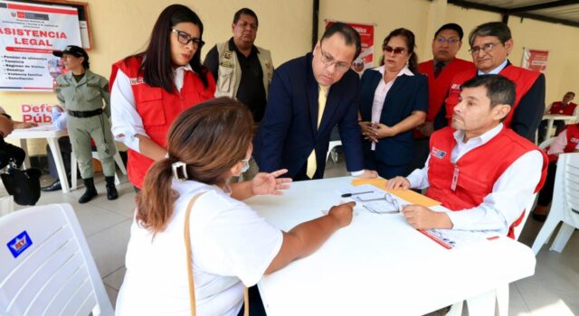 Ministerio de Justicia fortalece acceso a la justicia con megacampaña de asistencia legal en 65 penales