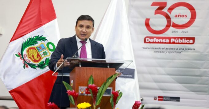 Ministro Jiménez: “El MINJUSDH tiene una trayectoria histórica al servicio de la democracia y de la defensa del ciudadano»