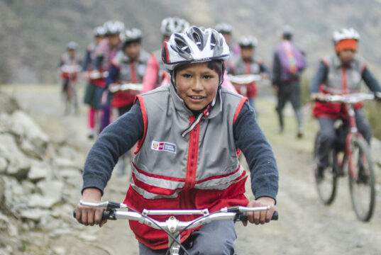 Bicicletas del programa rutas solidarias garantizan transporte de escolares en zonas rurales