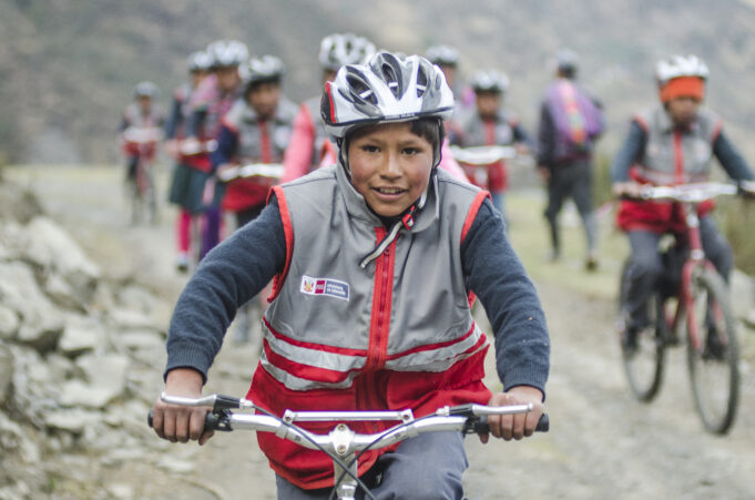 Bicicletas del programa rutas solidarias garantizan transporte de escolares en zonas rurales