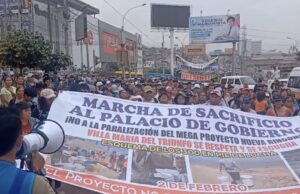 Presidente Jeri, desaíra a pobladores de Lima Sur que siguen en pie de lucha por el agua(VIDEO)