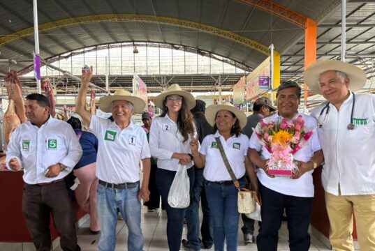 Armando Massé: candidato presidencial por partido Democrático Federal, tocó el corazón de Arequipa