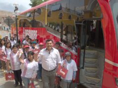 Pachacámac inaugura rutas turísticas gratuitas para sus vecinos con moderno ómnibus