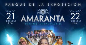 AMARANTA CELEBRA A LO GRANDE 10 AÑOS DE VIDA ARTÍSTICA