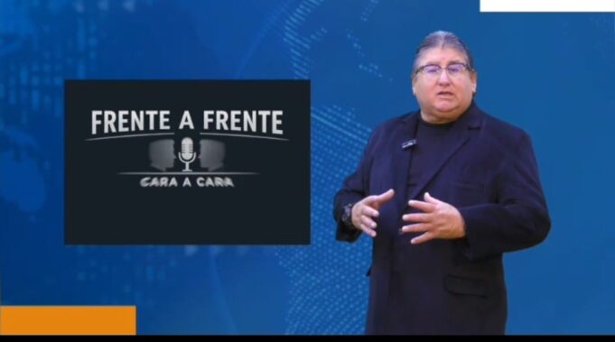 «Frente a Frente, Cara a Cara Al rojo vivo»: Juan Alfonso Carrera estrena programa político en Fuego Tv.