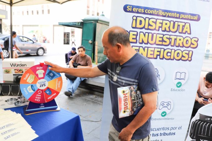 Servicio de Administración Tributaria de Lima reconoce a vecinos puntuales con feria “Nuestro corazón a tu servicio”