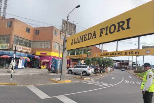 Vecinos piden retirar pórtico que restringe el tránsito vehicular en Fiori – SMP