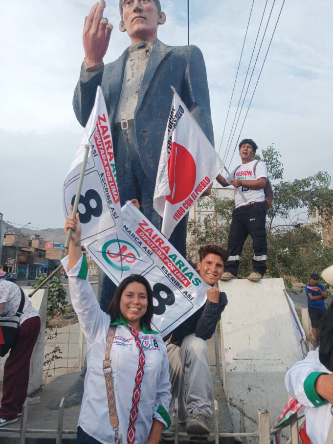 Elecciones 2026: Zaira Arias (Número 8) fortalece su liderazgo en Huaycán con propuestas de cambio estructural y justicia social