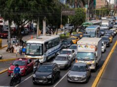 INEI: Tránsito de vehículos a nivel nacional creció en 5,1% en diciembre de 2025
