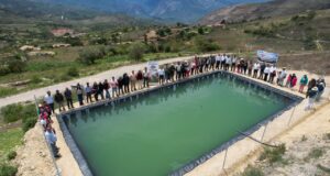 Cajamarca: Midis a través de Foncodes impulsa el desarrollo rural productivo con la construcción de 80 reservorios en el distrito de Chancay