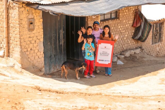 Cofopri despliega brigada en todo el país para empadronar más de 8 mil 400 predios en marzo