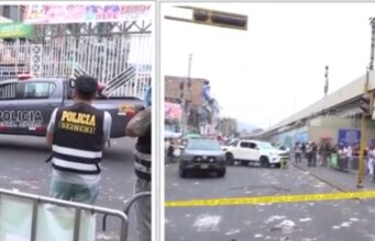 Terror en Gamarra: Balacera deja un muerto y un herido cerca a la estación del Metro de Lima