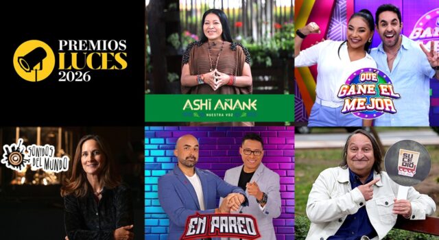 Programas de TVPerú son nominados a Premios Luces 2026