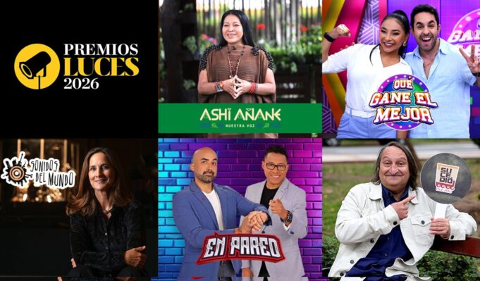 Programas de TVPerú son nominados a Premios Luces 2026