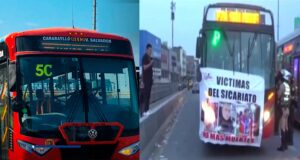 ‘El Rápido’: Buses paralizaron sus labores por muerte de chofer y PNP impide que lleguen al Congreso