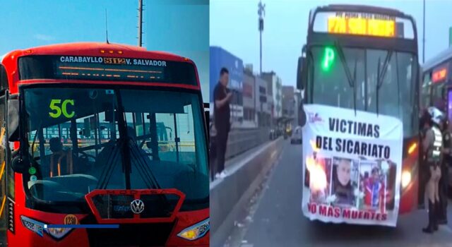 ‘El Rápido’: Buses paralizaron sus labores por muerte de chofer y PNP impide que lleguen al Congreso