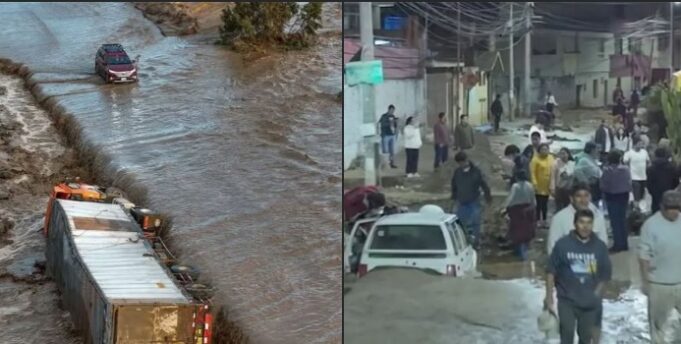 Lluvias inundan Arequipa, Ica, Lambayeque y más regiones:desborde de ríos y pistas cerradas