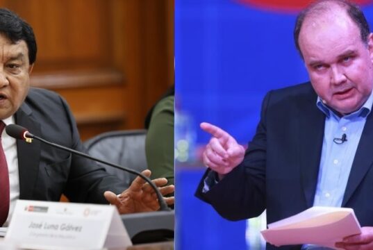 «Te vas al carajo López Aliaga»:José Luna cuadra a exalcalde de Lima y lo acusa de robarse el partido de Castañeda Lossio