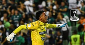 Pedro Gallese la figura en el triunfo del Deportivo Cali ante Atlético Nacional 1-0