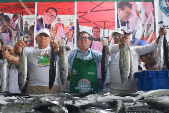 Más de mil familias vulnerables de Chorrillos reciben pescado fresco gratis para combatir la anemia gracias a campaña «Ollas sin anemia»