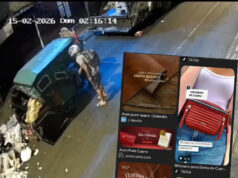 Robo de escándalo frente a base PNP y Serenazgo