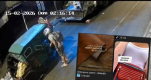 Robo de escándalo frente a base PNP y Serenazgo