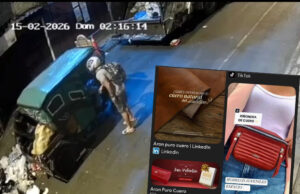 Robo de escándalo frente a base PNP y Serenazgo