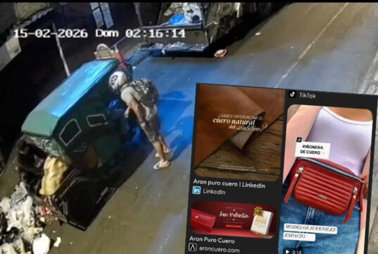 Robo de escándalo frente a base PNP y Serenazgo