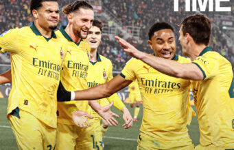 AC Milán goleó al Bolonia 3-0 de visitante y quedó a cinco puntos del líder de la Serie «A» Inter